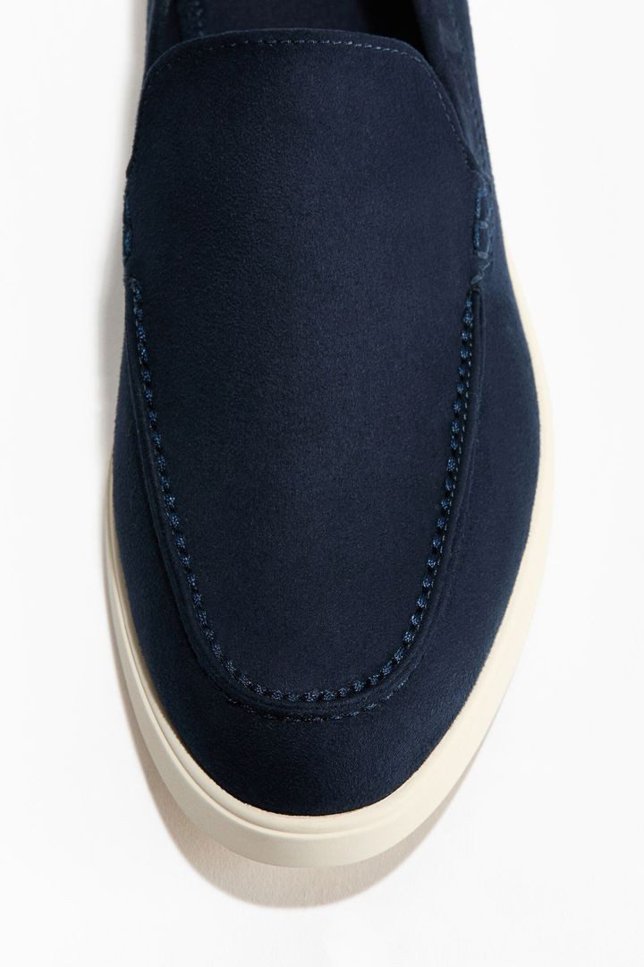 H&M Men Blue Loafers