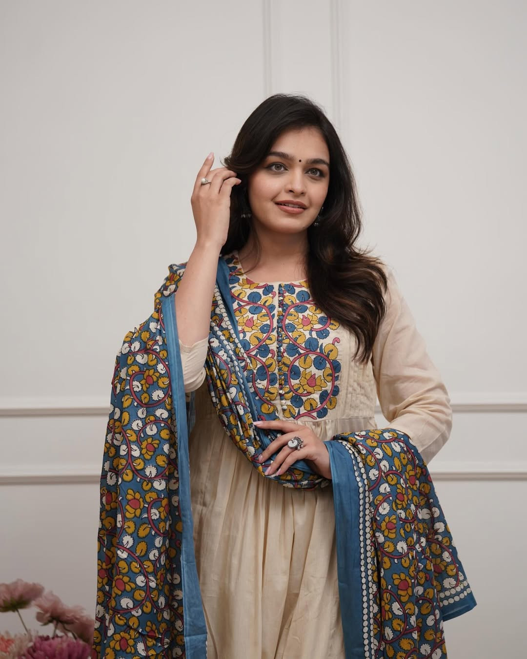 Kalamkari Pure Cotton Suit Set (3pc)