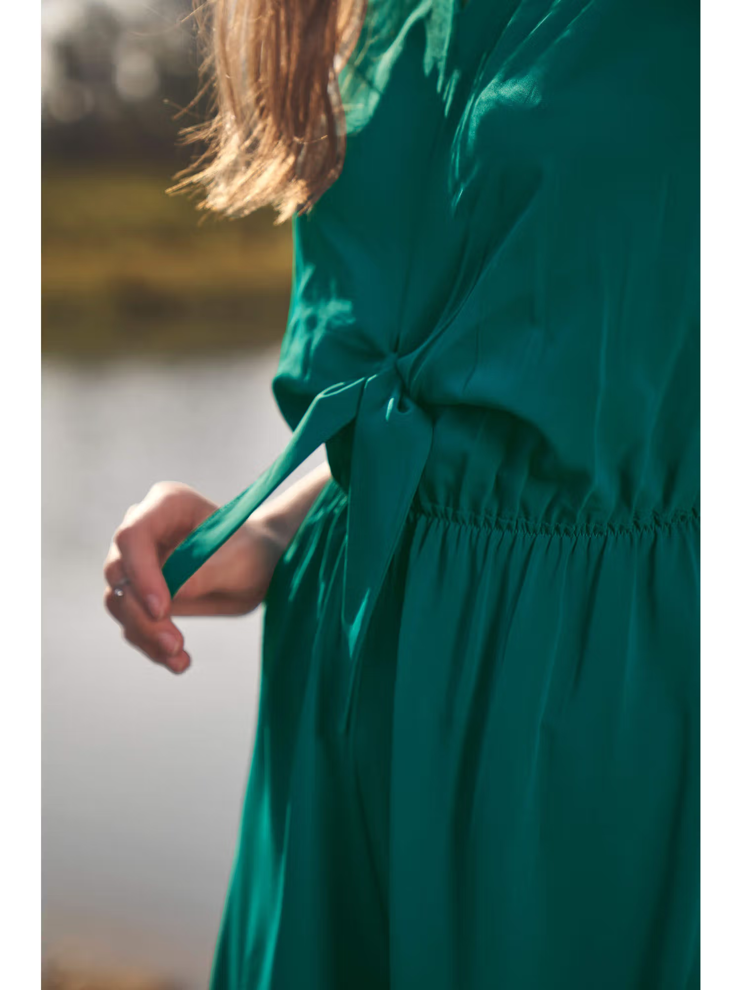 Pine Waist Tie Up Jumpsuit