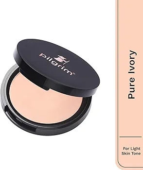 Pilgrim Combo Vitamin C Serum, Anti Dandruff Hair Mask, Compact Powder